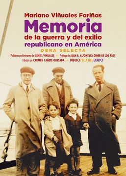 portada Memoria de la Guerra y del Exilio Republicano en America