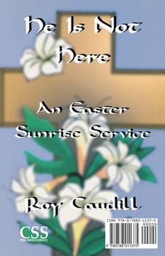 portada Funeral Service for Jesus & He is Not Here: A Service for Good Friday/An Easter Sunrise Service (en Inglés)