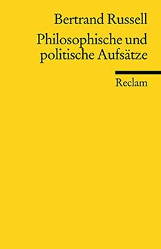 portada Philosophiusche un Politische Aufsatze (en Alemán)