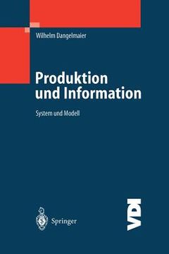 portada Produktion Und Information: System Und Modell (en Alemán)
