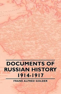 portada documents of russian history 1914-1917 (en Inglés)