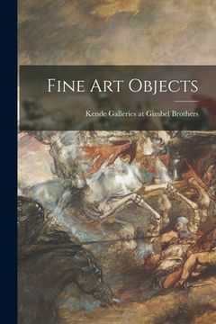 portada Fine Art Objects (in English)
