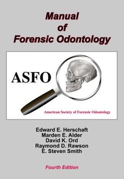 portada manual of forensic odontology (en Inglés)