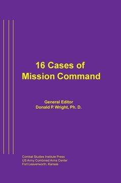 portada 16 Cases of Mission Command (en Inglés)
