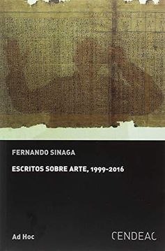 portada Escritos Sobre Arte, 1999-2016 (in Spanish)