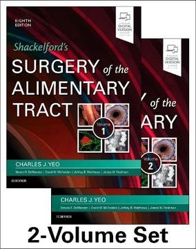 portada Shackelford's Surgery Of The Alimentary Tract, 2 Volume Set (in English)