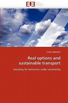 portada real options and sustainable transport (en Inglés)
