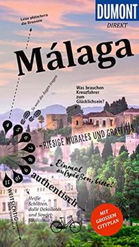 portada Dumont Direkt Reiseführer Málaga mit Großem Cityplan (en Alemán)
