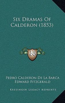 portada six dramas of calderon (1853)