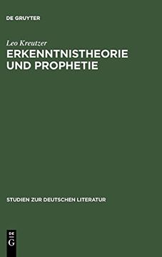 portada Erkenntnistheorie und Prophetie (in German)