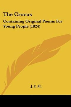 portada the crocus: containing original poems for young people (1824) (en Inglés)