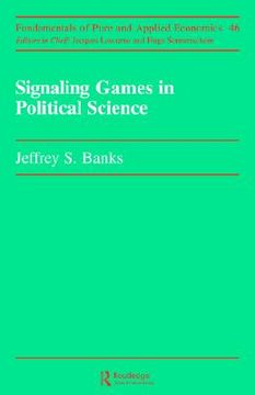 portada signaling games in political (en Inglés)