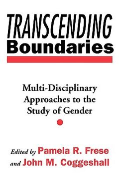 portada transcending boundaries: multi-disciplinary approaches to the study of gender (en Inglés)