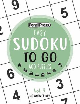 portada SUDOKU TO GO (400 Puzzles, easy): Sudoku Puzzle Books for adults (en Inglés)