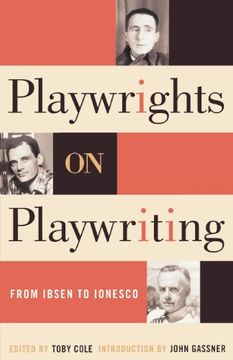 portada Playwrights on Playwriting: From Ibsen to Ionesco 