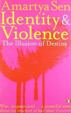 portada identity and violence: the illusion of destiny. amartya sen (in English)