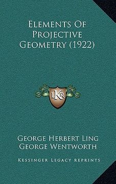 portada elements of projective geometry (1922)