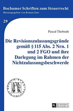 portada Die Revisionszulassungsgruende Gemaesshb (en Alemán)