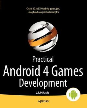 portada practical android 4 games development (en Inglés)