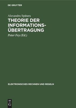 portada Theorie der Informationsübertragung (en Alemán)