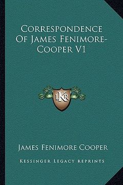 portada correspondence of james fenimore-cooper v1 (en Inglés)