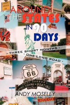 portada around the states in 90 days (en Inglés)