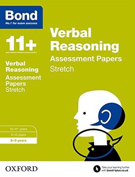 portada Bond 11+: Verbal Reasoning: Stretch Papers: 8-9 years