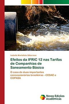 portada Efeitos da Ifric 12 nas Tarifas de Companhias de Saneamento Básico