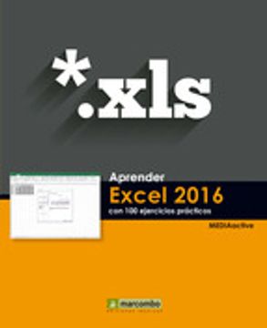 portada Aprender Excel 2016 con 100 ejercicios prácticos (APRENDER...CON 100 EJERCICIOS PRÁCTICOS)