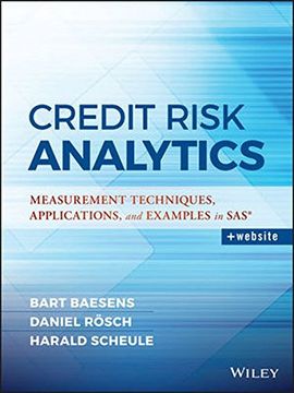 portada Credit Risk Analytics (Wiley and SAS Business Series) (en Inglés)