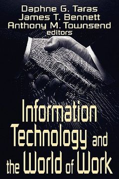 portada information technology and the world of work (en Inglés)