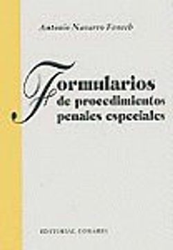 portada Formularios de procedimientos penales especiales