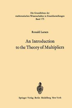 portada an introduction to the theory of multipliers (en Inglés)