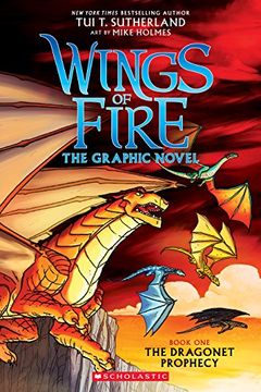 portada A Graphix Book: Wings of Fire Graphic Novel #1: The Dragonet Prophecy (en Inglés)
