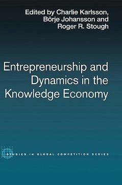 portada entrepreneurship and dynamics in the knowledge economy