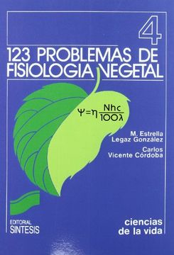 portada 123 Problemas de Fisiologia Vegetal (in Spanish)