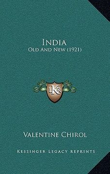 portada india: old and new (1921)