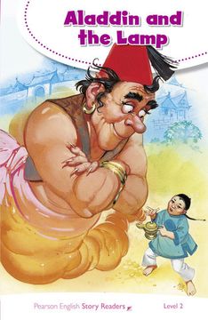 portada Level 2: Aladdin and the Lamp (Pearson English Story Readers) (en Inglés)