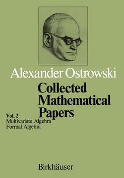 portada Collected Mathematical Papers: Vol. 2 IV Multivariate Algebra V Formal Algebra (en Inglés)