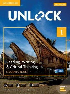portada Unlock Level 1 Reading, Writing, & Critical Thinking Student’S Book, mob app and Online Workbook w 