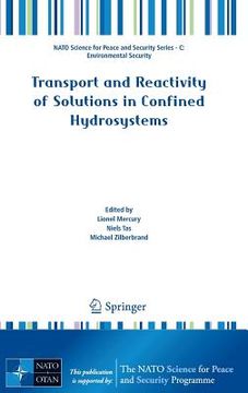 portada Transport and Reactivity of Solutions in Confined Hydrosystems (in English)