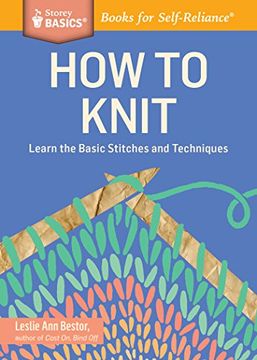 portada How to Knit (Storey Basics) (en Inglés)