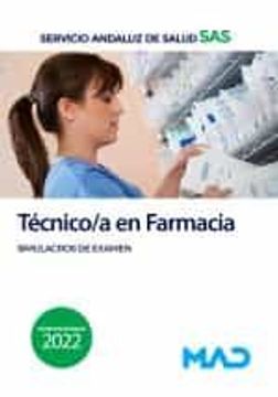 portada Tecnico/A en Farmacia del Servicio Andaluz de Salud. Simulacros de Examen