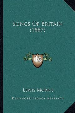 portada songs of britain (1887) (en Inglés)