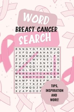 portada Breast Cancer Word Search (en Inglés)