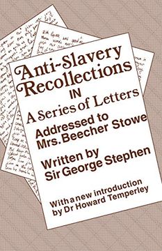 portada Anti-Slavery Recollections (en Inglés)