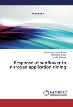 portada Response of Sunflower to Nitrogen Application Timing