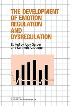portada Development of Emotion Regulation (Cambridge Studies in Social and Emotional Development) 