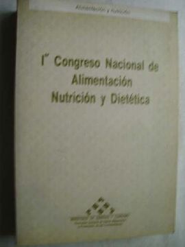 portada 1ª Congreso Nacional de Alimentación, Nutrición y Dietética