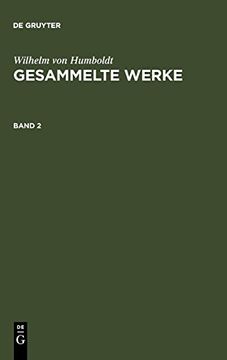 portada Humboldt, Wilhelm Von: Gesammelte Werke. Band 2 (in German)
